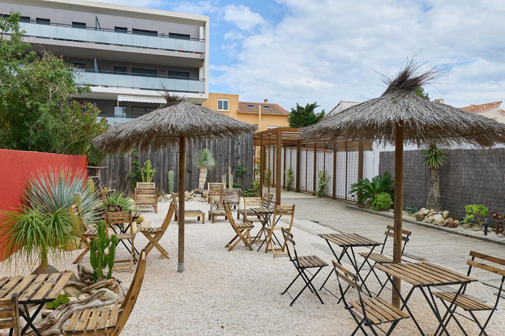 Hotel Les Mimosas Argeles-sur-Mer Luaran gambar