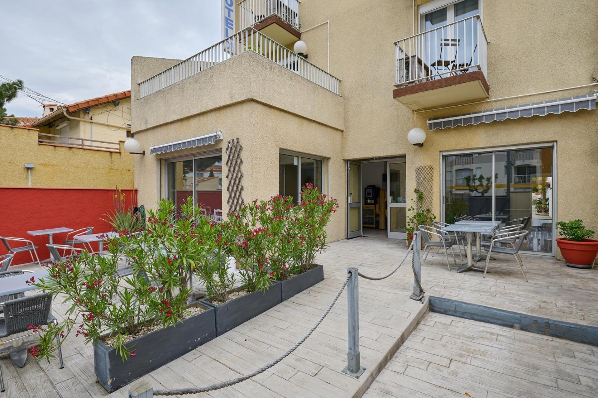 Hotel Les Mimosas Argeles-sur-Mer Luaran gambar